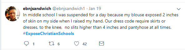 1.26.19 suspended for violating dress code
